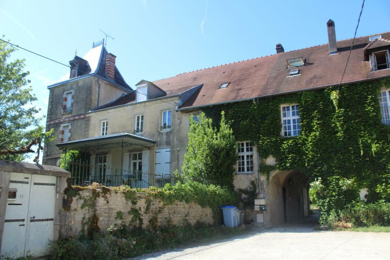 Gîte du château de Feschaux, Jura Villeneuve-sous-Pymont Exterior foto
